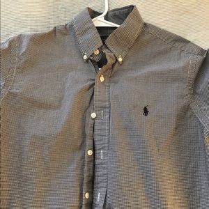 Long sleeved button down shirt